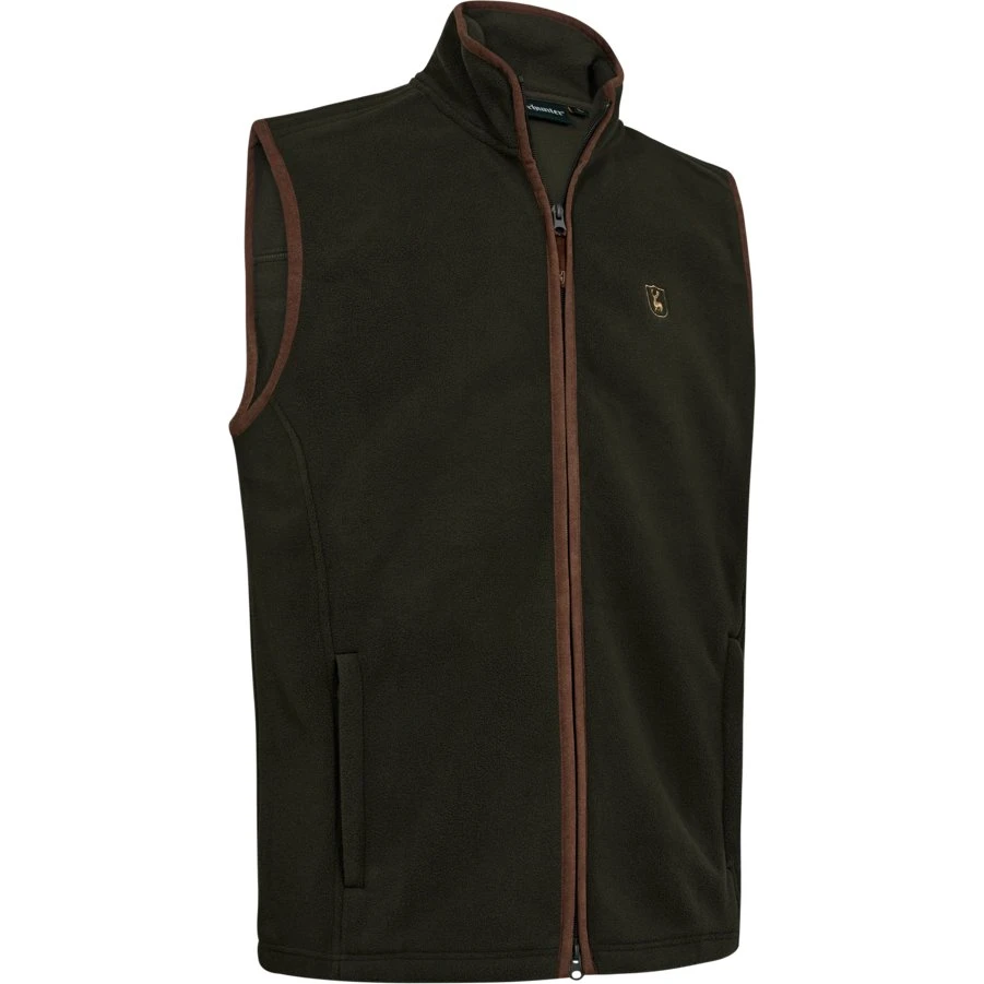 Deerhunter Cumbria Fleece Vest herre - L - Forest Ember