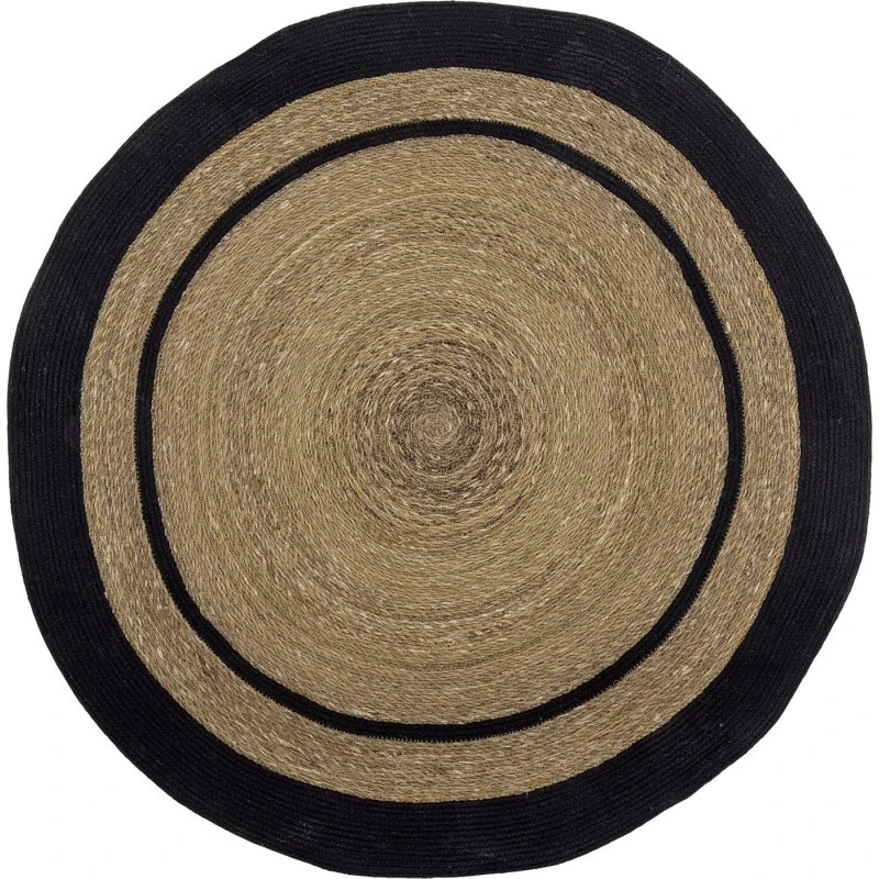 Bloomingville Lune rundt jute-tæppe ø120 cm