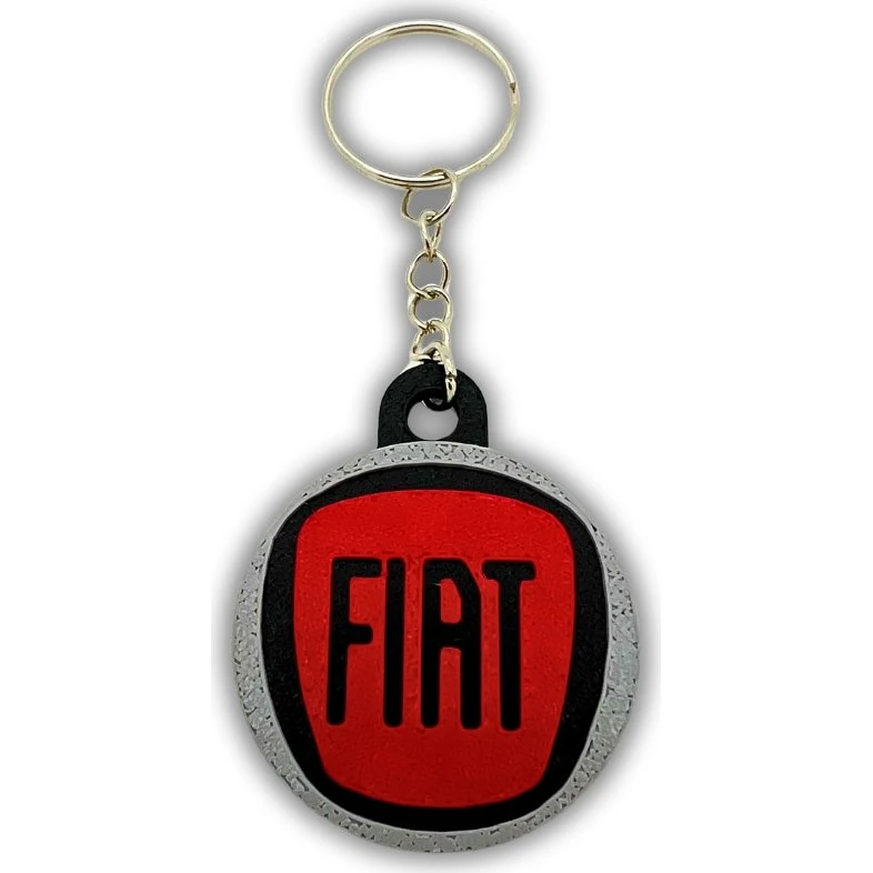 Fiat Emblem Nøglering
