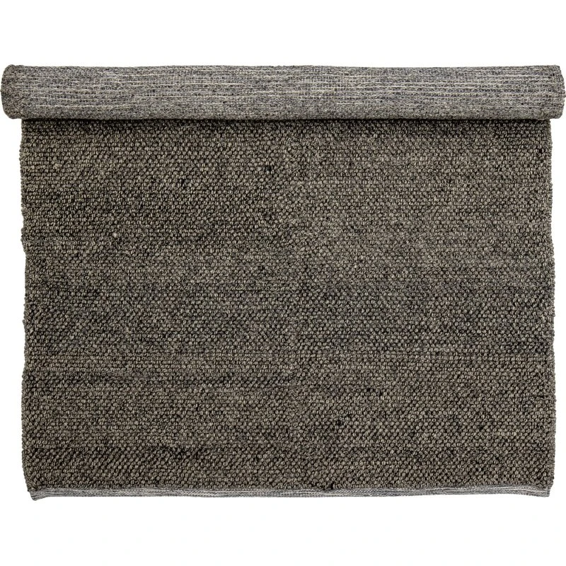 Bloomingville Madeleine uldtæppe 150x210 cm – Grå