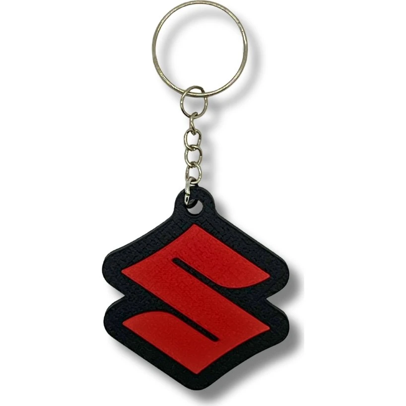 Suzuki Nøglering med Emblem - 50x50 mm
