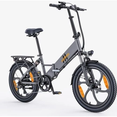 HillMiles Mile2 Foldbar Elcykel - 250W, 20" Fat Dæk