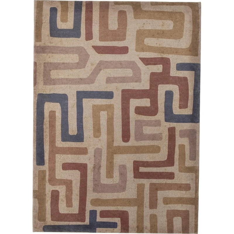 Thrane Maleri 50x70 cm – brun/hør, indrammet