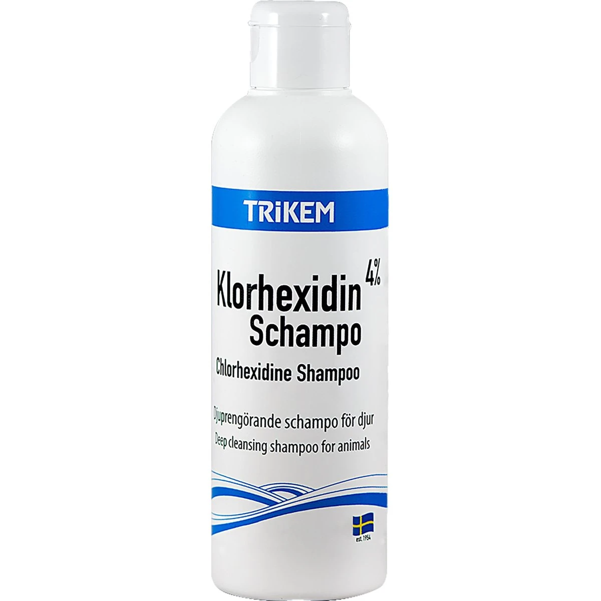 Trikem Klorhexidin Schampo 200 ml til hund og hest