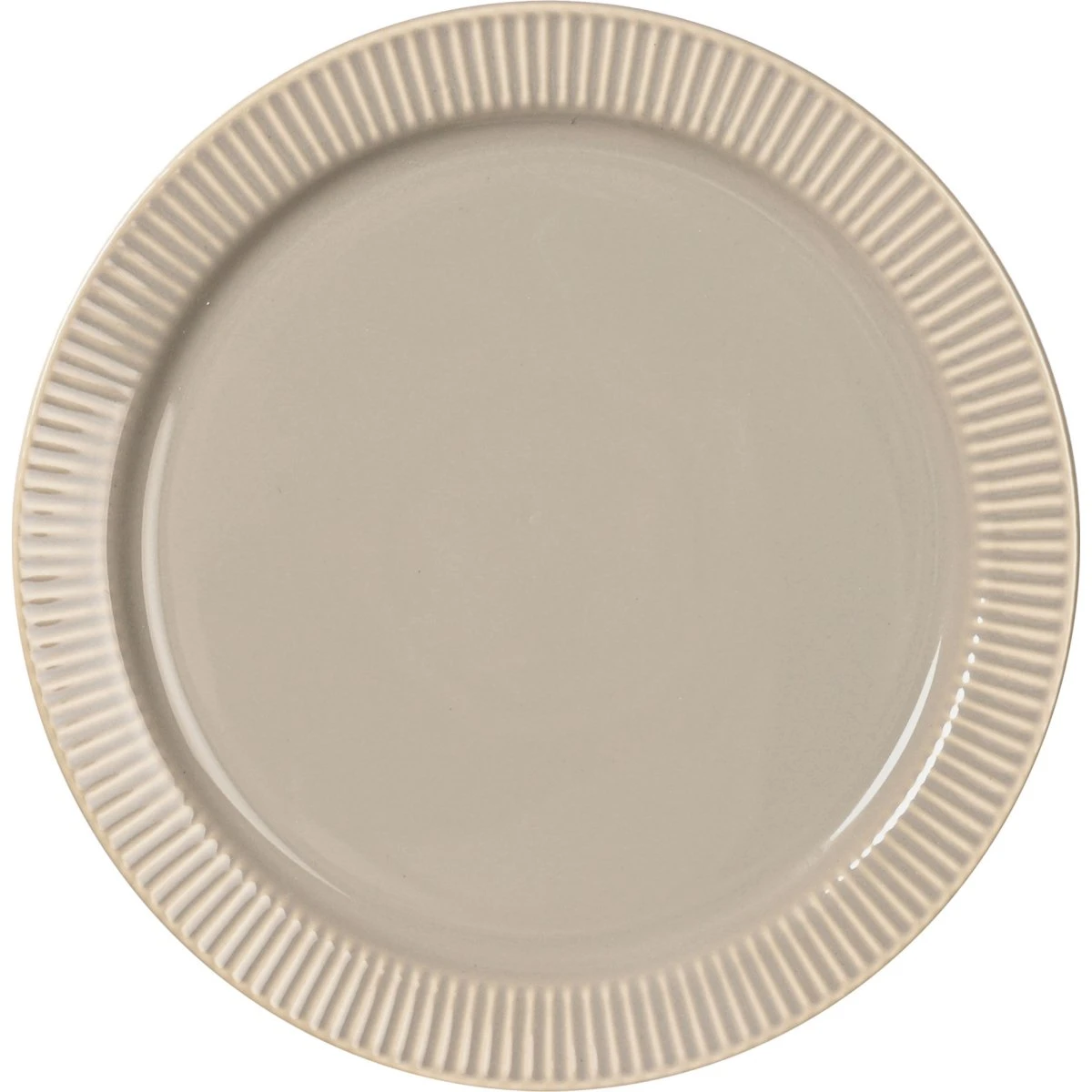Sagaform Inka assiet, beige, Ø17 cm