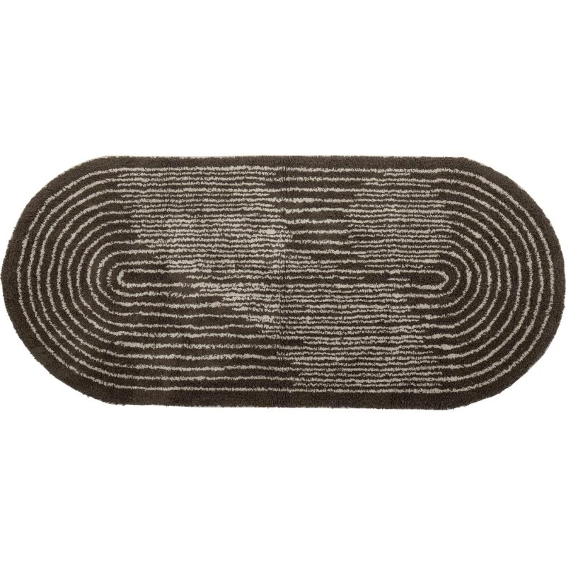 Bloomingville Zhina ovalt bomuldstæppe 70x160 cm