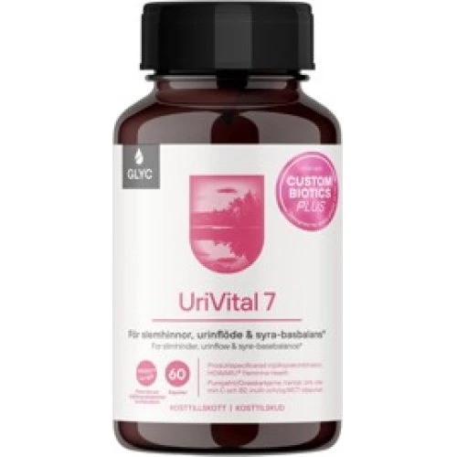 GLYC UriVital 7 - 60 kapsler