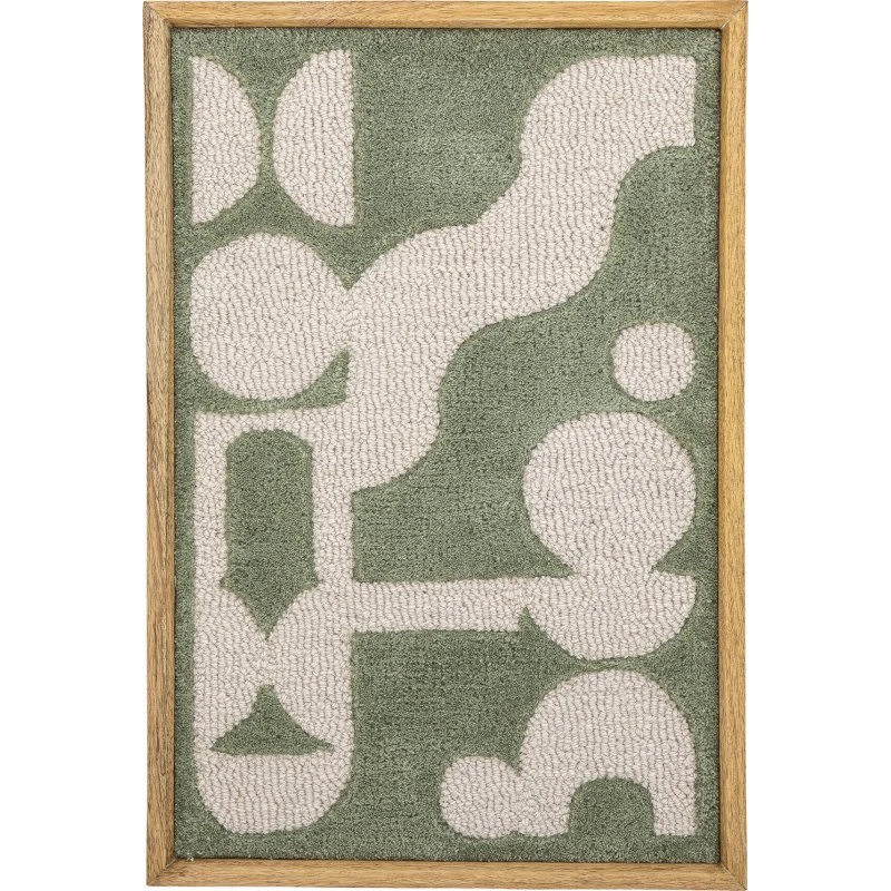 Bloomingville Longton tuftet vægdekoration 45x65 cm