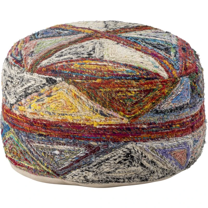 Torano rund puf – Creative Collection (bomuld)