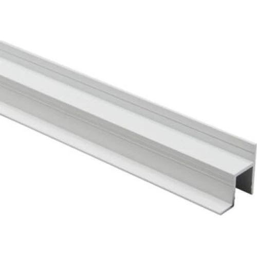 Solar Light Hidden Aluminiumprofil Hvid 2M - Indbygningsprofil