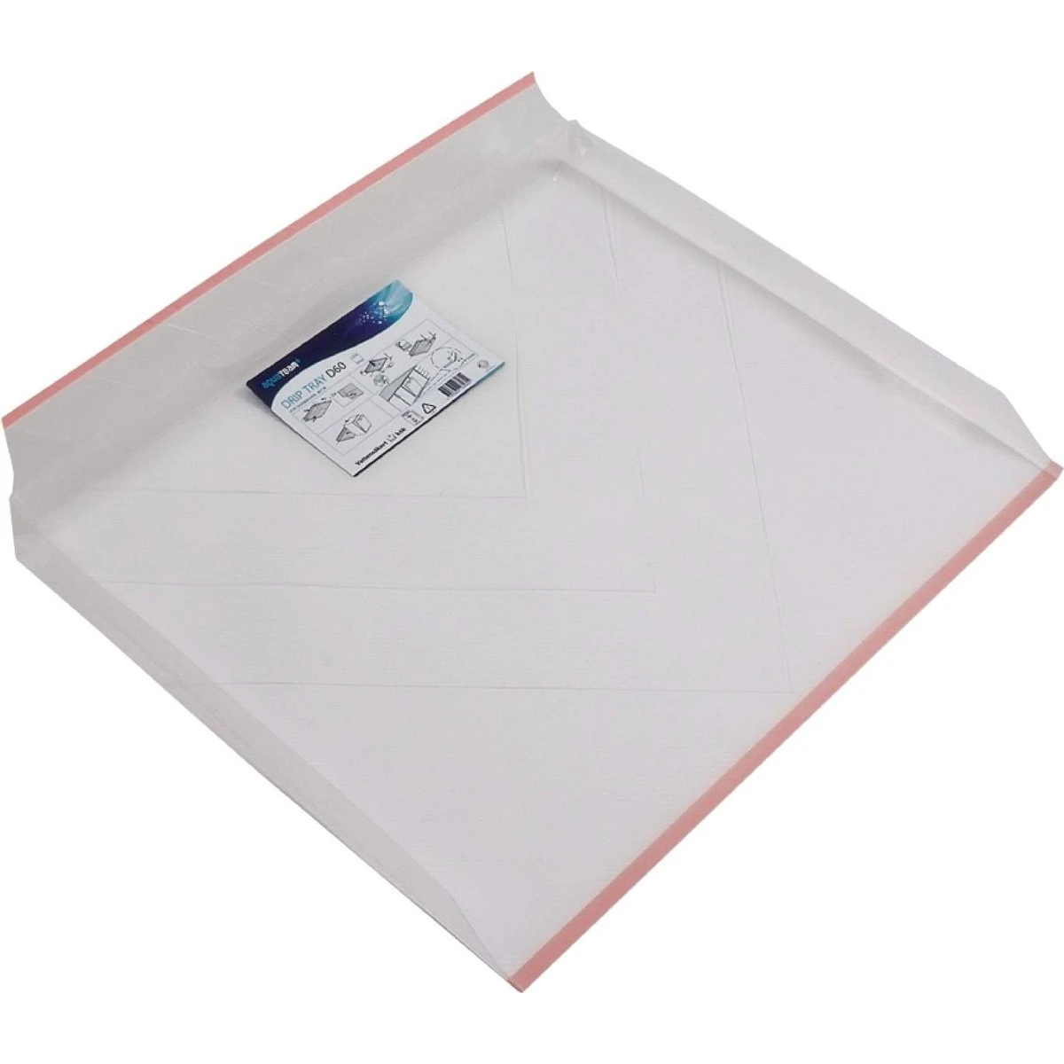 Tollco D60 Drypbakke 59.6 cm Hvid