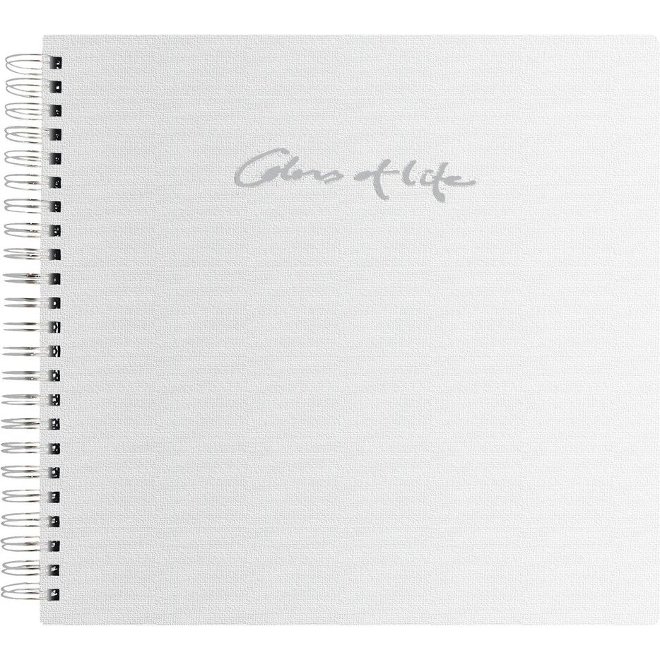 Mayland Burde Fotoalbum Colors of Life Hvid 300x300 mm