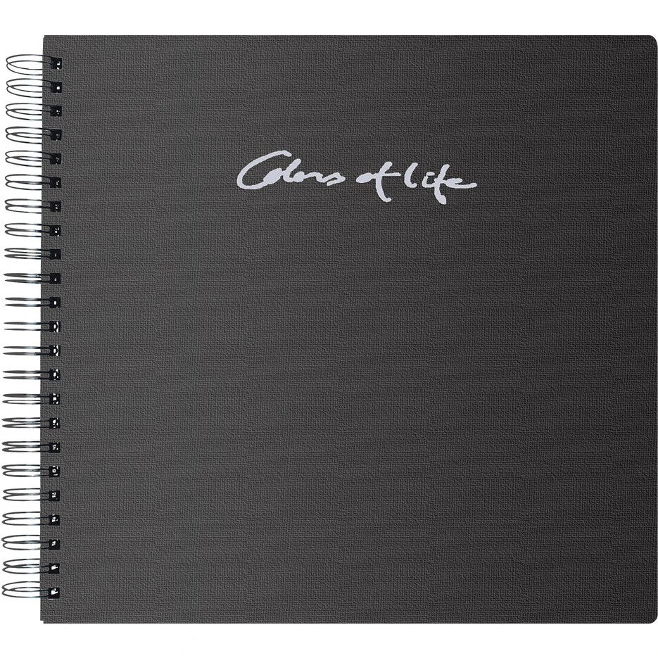 Mayland Burde Fotoalbum Colors of Life Sort 300x300 mm