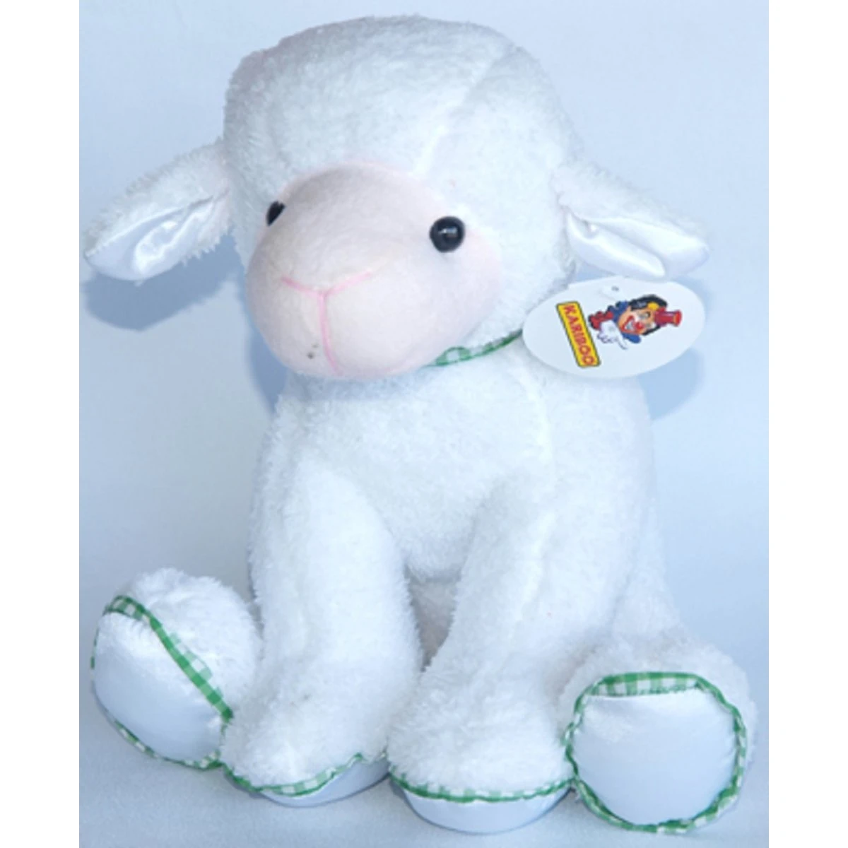 Kariboo Blødt Lam, 25 cm, Hvid