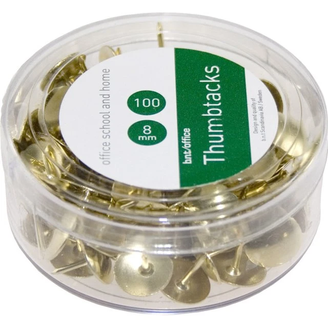 b.n.t/office Flade Tegnestifter Guld 100 stk