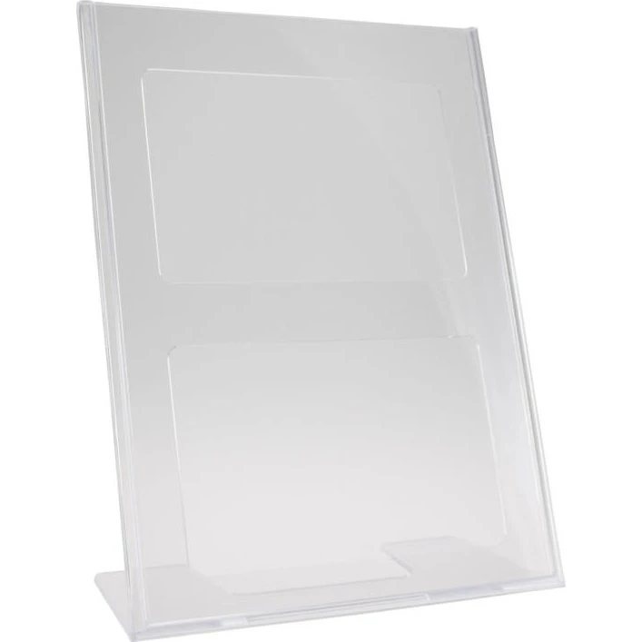 b.n.t/office Akrylskilt A4 L-formet Transparent