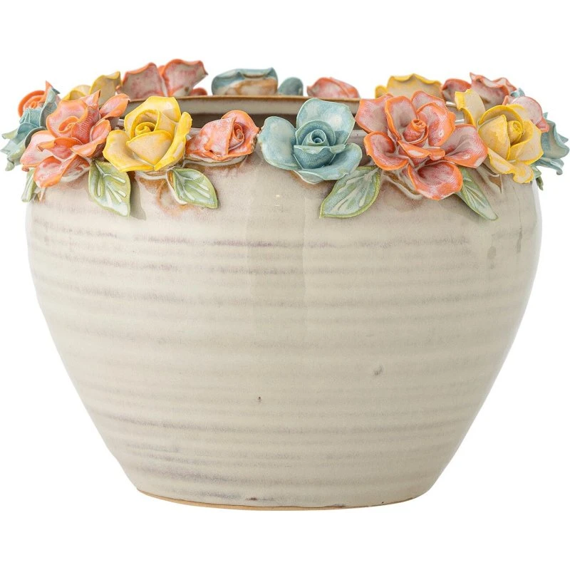 Bloomingville Eanna Urtepotte Ø19,5 cm – Rosa