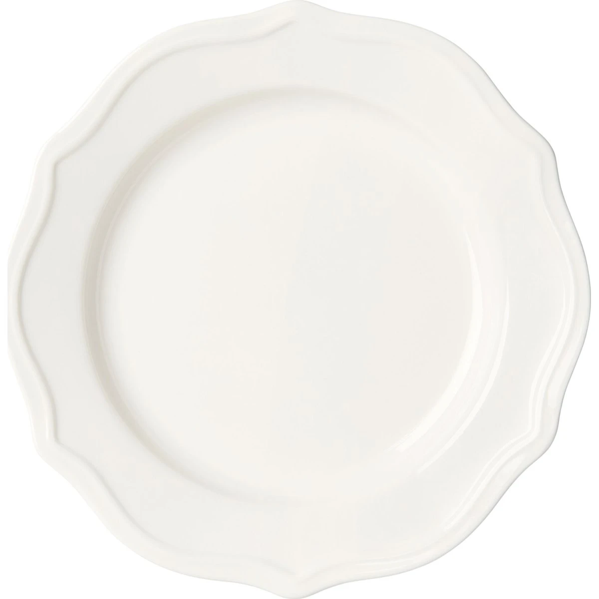 Decotique Violette tallerken 20 cm, hvid