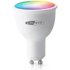Caliber GU10 Smart LED-pære RGB 2700K – Appstyret, dæmpbar