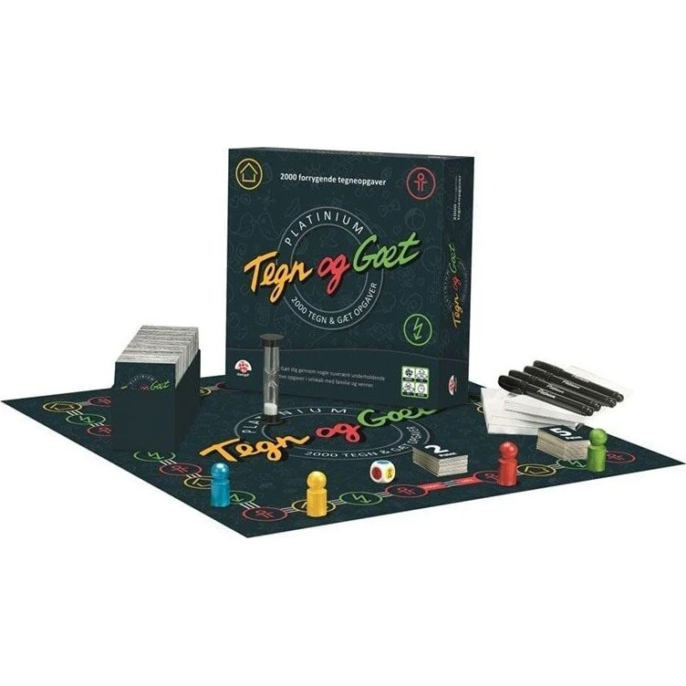 Tegn & Gæt – Familiespil med 480 kort