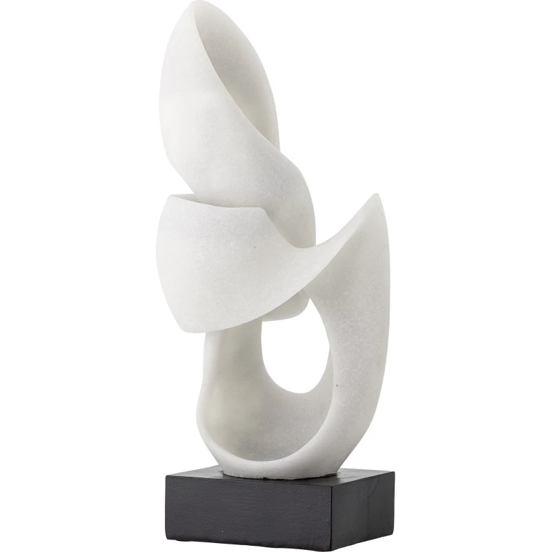 Bloomingville Alistair dekoration i hvid polyresin