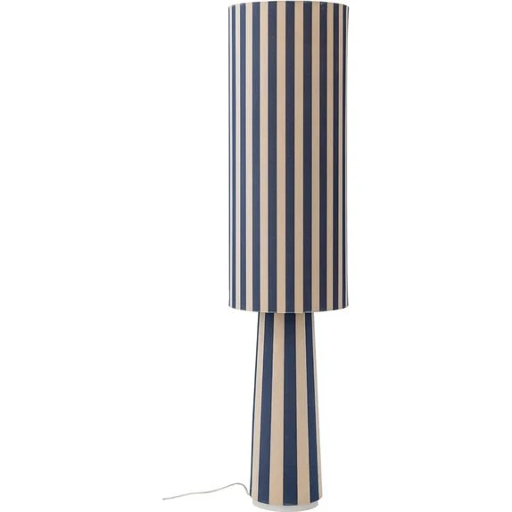 Bloomingville Emmie gulvlampe – blå/beige 120 cm