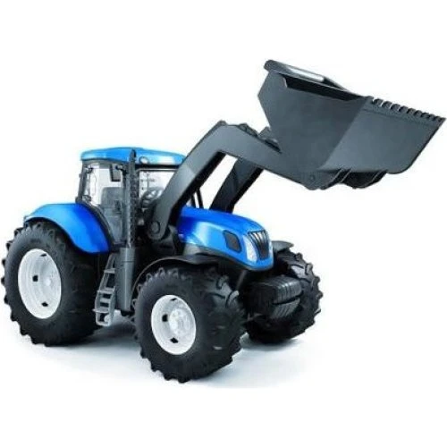 Adriatic New Holland Legetøjstraktor - 41 cm - Blå