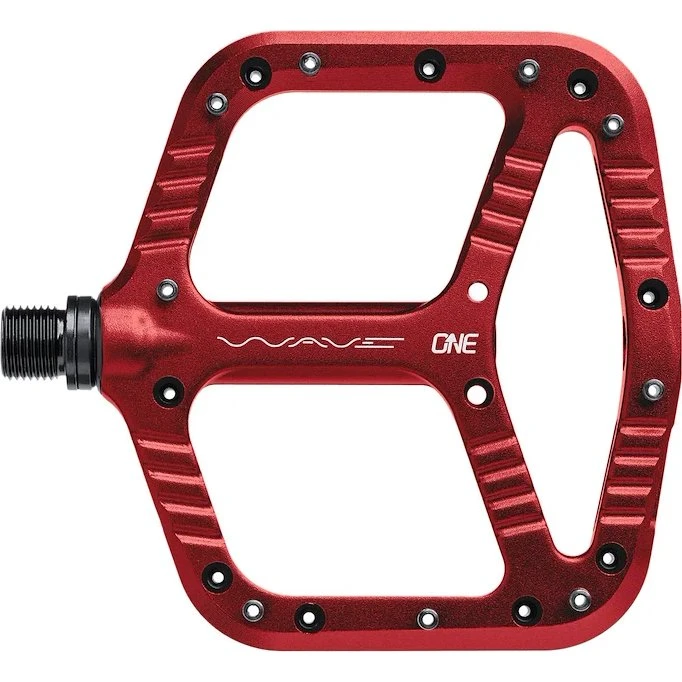 OneUp Wawe Platformpedaler - Rød
