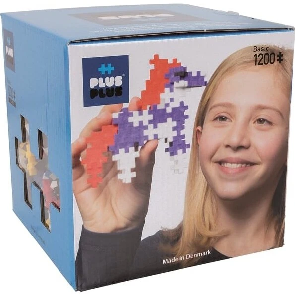 Plus-Plus Mini Basic 1200 stk - Byggelegetøj