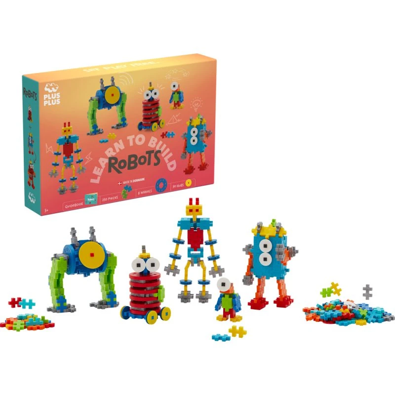 Plus-Plus Learn to Build Robotter – 250 dele