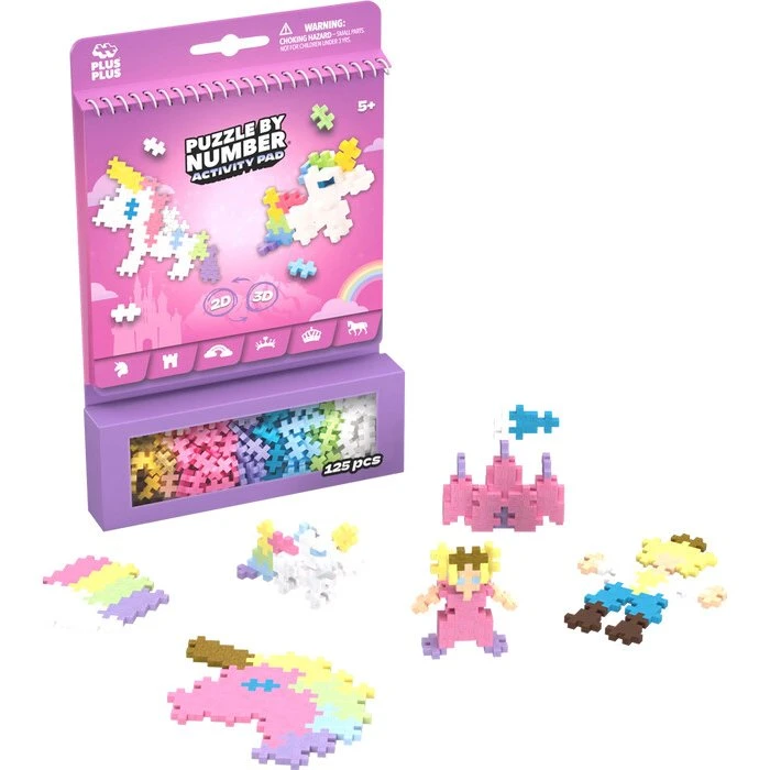 Plus-Plus Activity Pad Fairy Tale, 125 stk