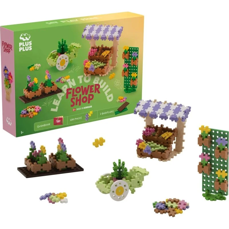 Plus-Plus Learn to Build – Flower Shop (600 dele)