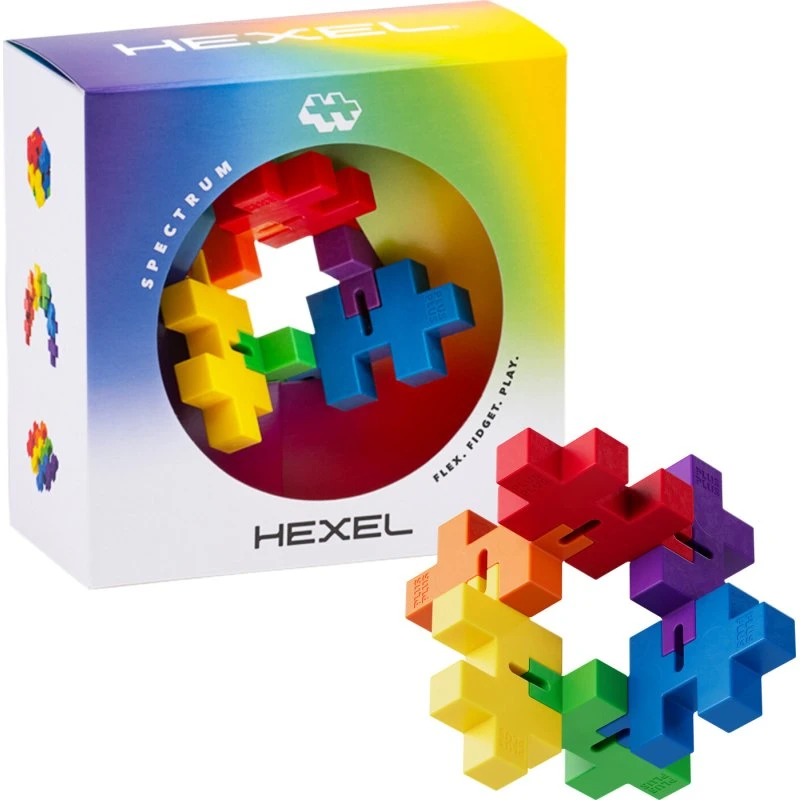 Plus-Plus HEXEL Spectrum – Fidget byggesæt