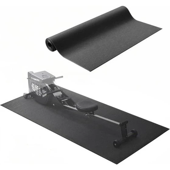 Træningsmåtte til løbebånd, 6 mm, 915x1820 mm, PVC