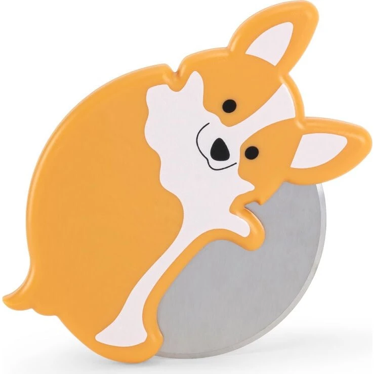 Kikkerland Corgi Lovers Pizza Cutter CU338