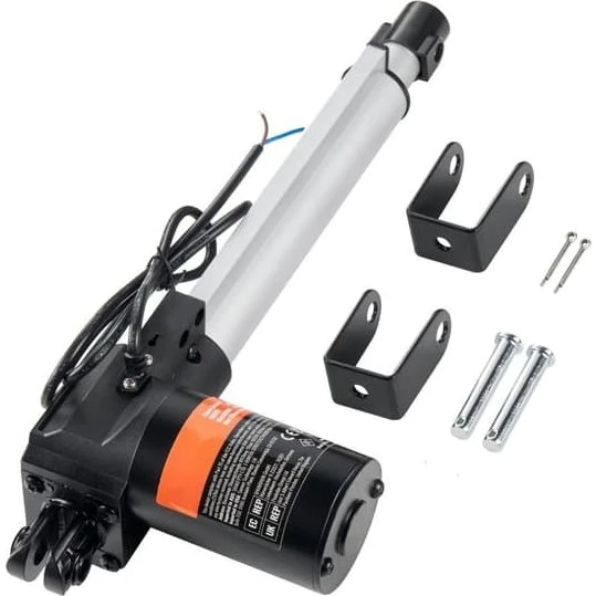 Lineær aktuator 12V 8 tommer Heavy Duty 6000N IP44