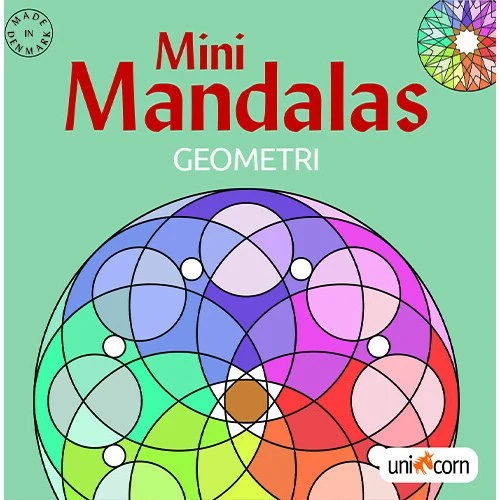 Mini Mandalas: Geometri - Mini-malebog