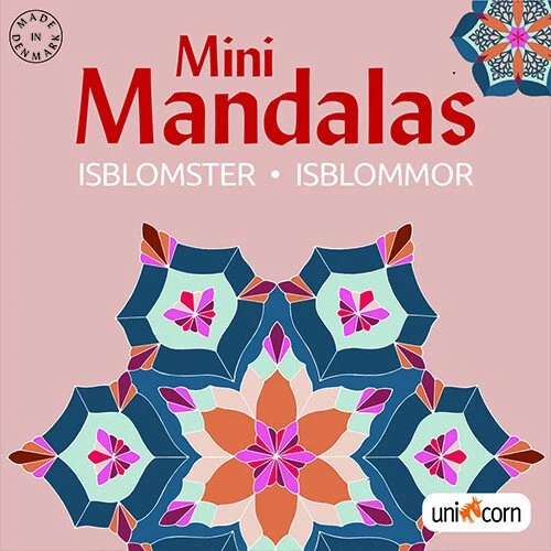 Mini Mandalas – Isblomster (malebog)
