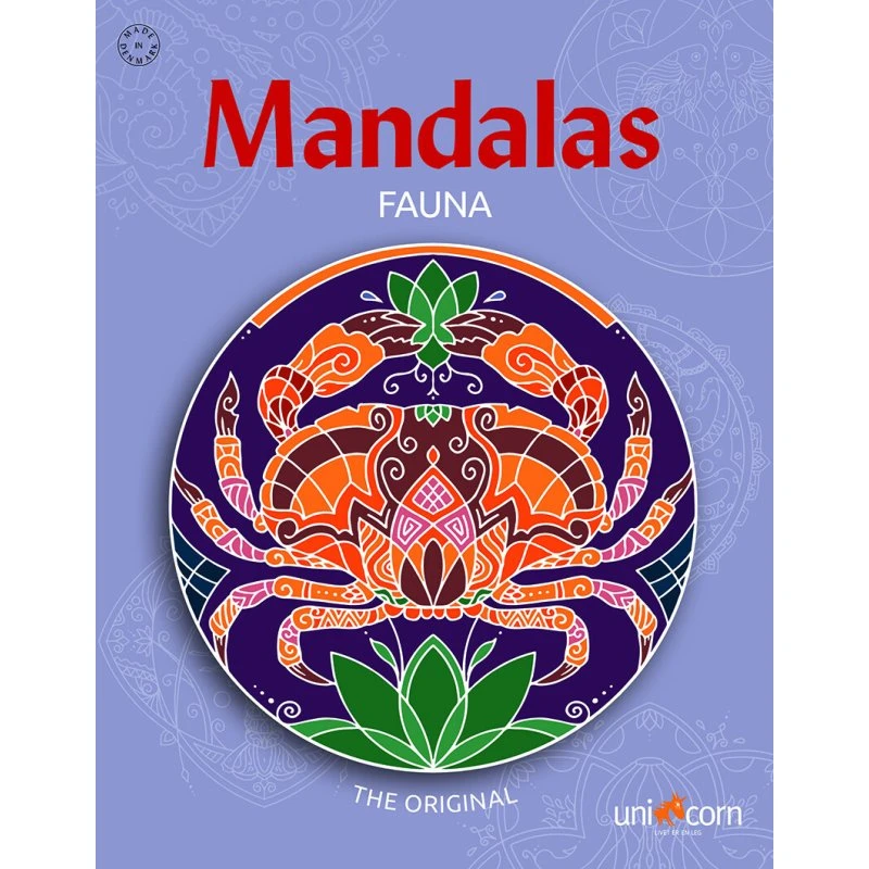 Mandalas Fauna – Malebog med dyre-mandalas