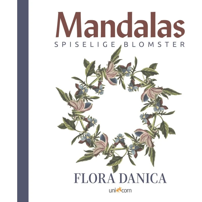 Mandalas Flora Danica – Malebog med botaniske motiver