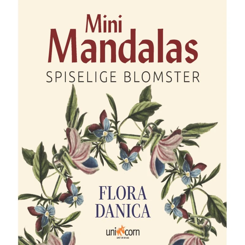 Mini Mandalas - Flora Danica (papirbog)