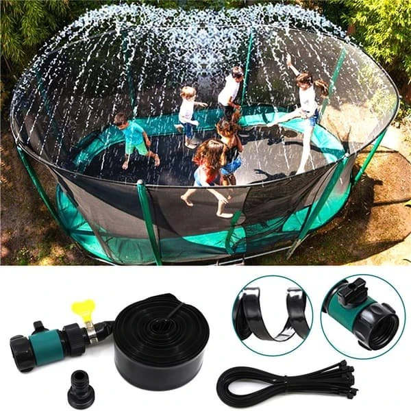Trampolinvandspreder til børn, 15 m - Perfekt til sommerleg