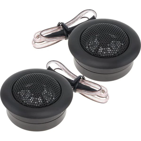 2 stk. 12V Mini Dome Diskanthøjttalere til bil