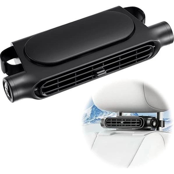 USB Bilventilator med 3 hastigheder og 150 cm kabel