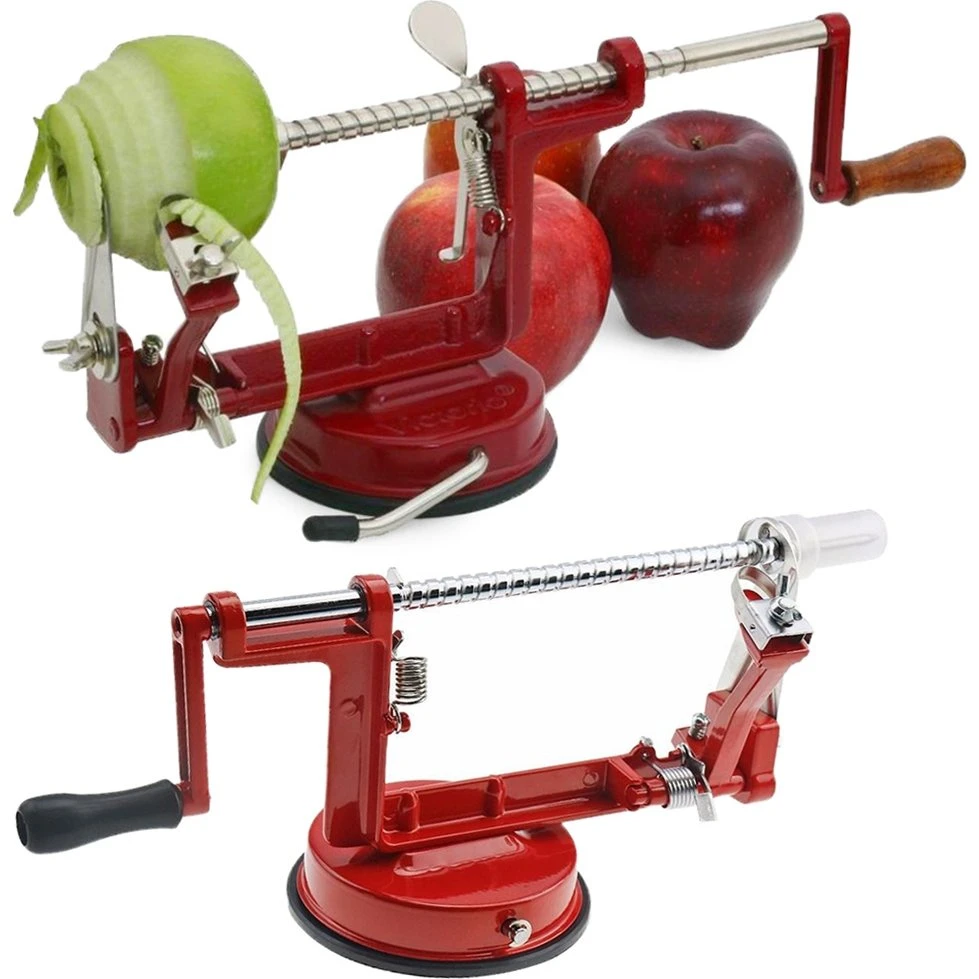 Æbleskræller & Kernehusudtag 3-i-1 i stål