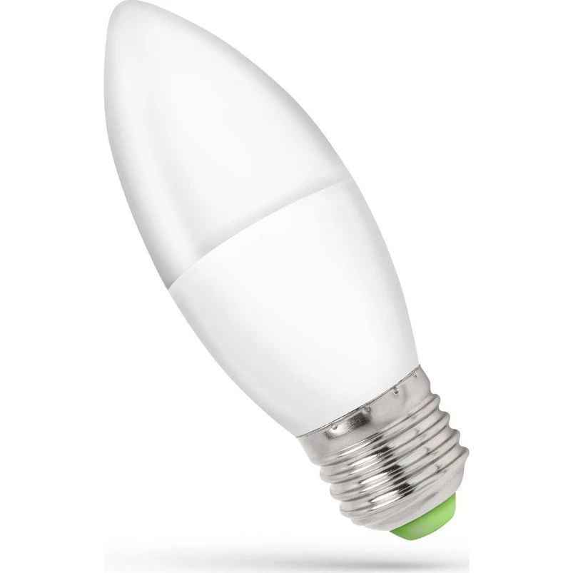 Spectrum 6W LED Kertepære C37 E27 230V Kold