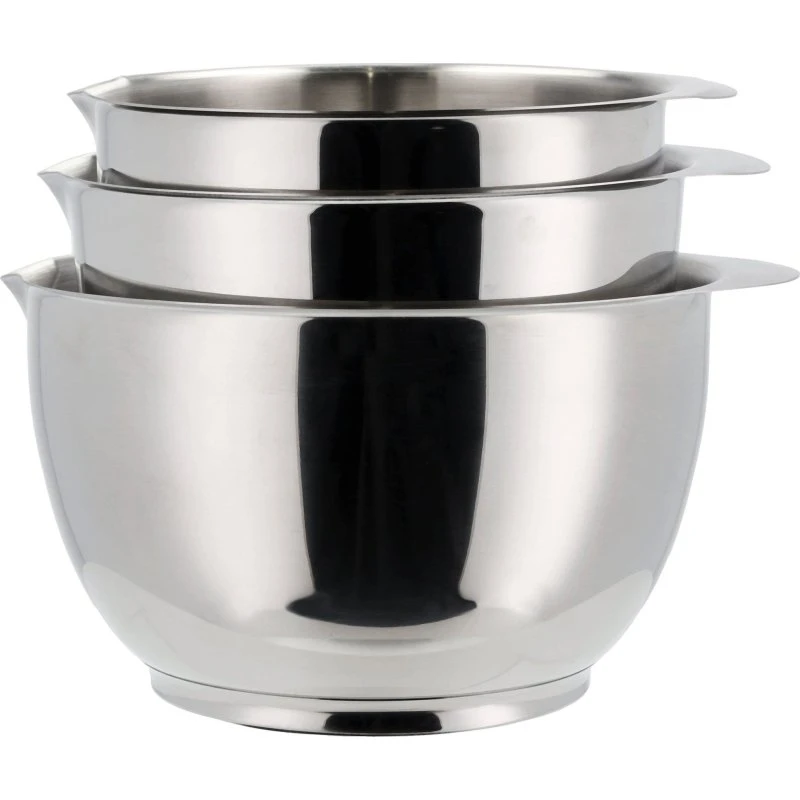 Rosti Margrethe røreskålesæt 3 dele, rustfrit stål