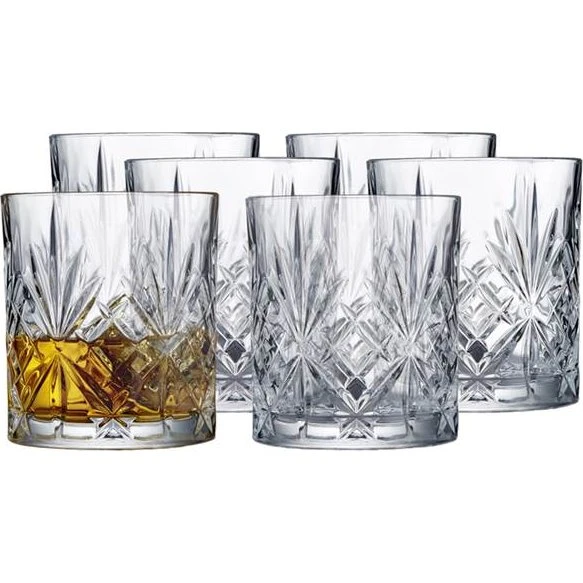 Lyngby Glas Melodia Whiskyglas 31 cl – 6 stk