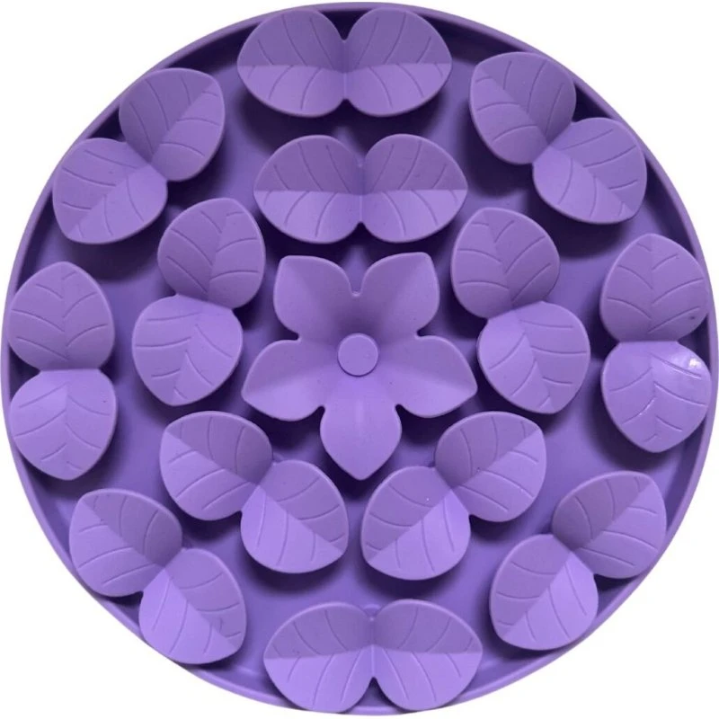 Confetti Dogs Slikkemåtte Blomst & Blade 20x20 cm