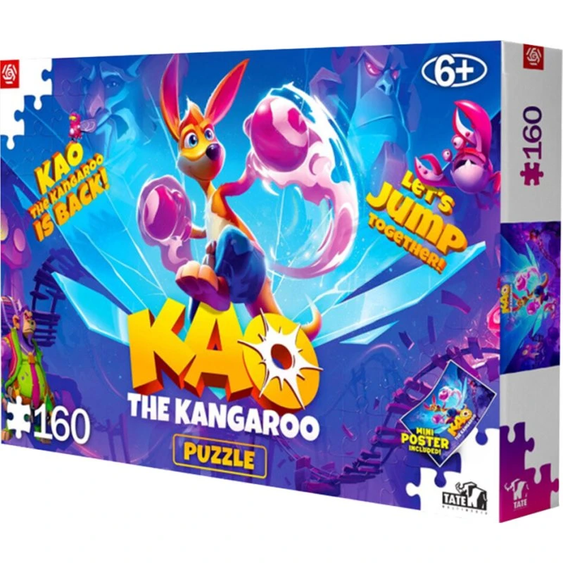 Kao The Kangaroo Puslespil – Good Loot (160 brikker)